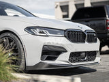 RW Carbon BMW F90 M5 LCI Performance Style V1 Carbon Fiber Front Lip by RW Carbon