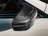RW Carbon BMW M5 M8 M850i Carbon Fiber Mirror Caps by RW Carbon bmwf9018