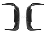 RW Carbon BMW F91/F92 M8 Carbon Fiber Rear Bumper Trims by RW Carbon