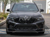 RW Carbon BMW F95 X5M Man Style Carbon Fiber Front Lip by RW Carbon bmwf95011