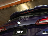 RW Carbon BMW F95 X5M RWS Carbon Fiber Roof Spoiler by RW Carbon