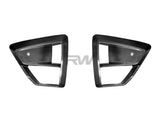 RW Carbon BMW F95 X5M F96 X6M LCI CF Front Trim Covers by RW Carbon bmwf95026
