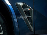 RW Carbon BMW F95 X5M Carbon Fiber Side Vent Covers by RW Carbon