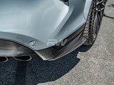 RW Carbon BMW F95 X5M F96 X6M Carbon Fiber Rear Splitters by RW Carbon bmwf9604