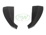 RW Carbon BMW F95 X5M F96 X6M Carbon Fiber Rear Splitters by RW Carbon bmwf9604
