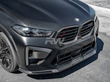 RW Carbon BMW F96 X6M LCI RWS Carbon Fiber Front Lip by RW Carbon