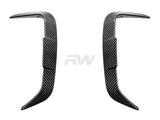 RW Carbon BMW F97 X3M LCI Carbon Fiber Rear Bumper Trims by RW Carbon bmwf970012