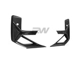 RW Carbon BMW F97 X3M F98 X4M LCI CF Front Bumper Trims by RW Carbon bmwf97007