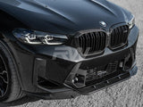 RW Carbon BMW F97 X3M F98 X4M LCI DTM Carbon Fiber Front Lip by RW Carbon