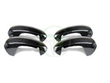 RW Carbon BMW Carbon Fiber Door Handle Trim Set by RW Carbon