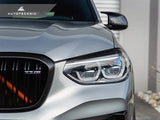 RW Carbon BMW G01 G02 F97 F98 Carbon Fiber Eyelids by RW Carbon