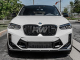 RW Carbon BMW F97 X3M F98 X4M LCI RWS Carbon Fiber Front Lip by RW Carbon