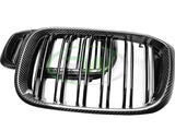 RW Carbon BMW G01 G02 F97 F98 Pre LCI Dual Slat CF Grilles by RW Carbon bmwg01013