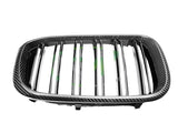 RW Carbon BMW G01 G02 F97 F98 Pre LCI Dual Slat CF Grilles by RW Carbon bmwg01013