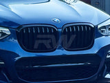 RW Carbon BMW G01 X3 G02 X4 Gloss Black Grilles by RW Carbon bmwg0102