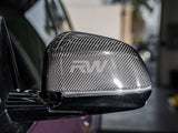 RW Carbon BMW G01 G02 G05 G06 G07 Carbon Fiber Mirror Caps by RW Carbon bmwg05005