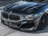 RW Carbon BMW G14 G15 G16 8 Series Carbon Fiber Front Splitters by RW Carbon