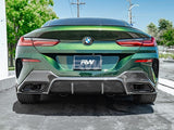 RW Carbon BMW G14 G15 8-Series 3D Style Carbon Fiber Diffuser by RW Carbon bmwg1407