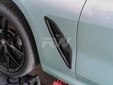 RW Carbon BMW G14 G15 G16 8 Series Carbon Fiber Fender Trims by RW Carbon