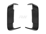 RW Carbon BMW F93 M8 Carbon Fiber Rear Bumper Trims by RW Carbon