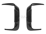 RW Carbon BMW F93 M8 Carbon Fiber Rear Bumper Trims by RW Carbon