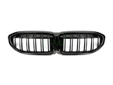 RW Carbon BMW G20 330i M340i Gloss Black Double Slat Grilles by RW Carbon bmwg20007