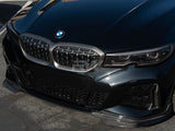 RW Carbon BMW G20 Performance Style Carbon Fiber Front Lip by RW Carbon