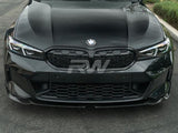RW Carbon BMW G20 LCI Carbon Fiber Performance Style Front Lip by RW Carbon