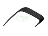 RW Carbon BMW G20 3-Series Carbon Fiber Rear Bumper Trims by RW Carbon