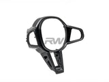 RW Carbon BMW G20 G21 3-Series LCI Carbon Fiber Steering Wheel Trim by RW Carbon bmwg20054