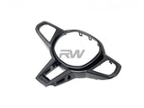 RW Carbon BMW G20 G21 3-Series LCI Carbon Fiber Steering Wheel Trim by RW Carbon bmwg20054
