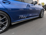 RW Carbon BMW G20 K Style Carbon Side Skirt Extensions by RW Carbon bmwg2008