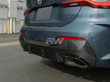 RW Carbon BMW G22/G23 4-Series Carbon Fiber Diffuser by RW Carbon bmwg22011