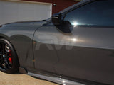 RW Carbon BMW G22 G23 DTM Carbon Fiber Side Skirt Extensions by RW Carbon bmwg22016