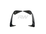 RW Carbon BMW G22 G23 Rear Carbon Fiber Bumper Trims by RW Carbon