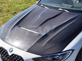 RW Carbon BMW G22 G23 4-Series Carbon Fiber Hood by RW Carbon bmwg2208