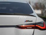 RW Carbon BMW G26 4-Series / i4 Carbon Fiber DTM Trunk Spoiler by RW Carbon