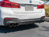 RW Carbon BMW G30 EC Style Carbon Fiber Rear Diffuser by RW Carbon bmwg30009