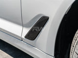 RW Carbon BMW G30 Carbon Fiber Side Vent Cover by RW Carbon