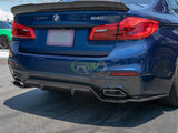 RW Carbon BMW G30 3D Style Carbon Fiber Rear Diffuser by RW Carbon bmwg30017