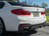 RW Carbon BMW G30 3D Style Carbon Fiber Rear Diffuser by RW Carbon bmwg30017