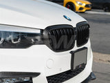 RW Carbon BMW G30 Dual Slat Carbon Fiber Grilles by RW Carbon bmwg30021