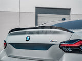 RW Carbon BMW G42 G87 M2 DTM Carbon Fiber Trunk Spoiler by RW Carbon