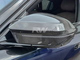 RW Carbon BMW G60 G70 M Styled CF Mirror Cap Replacements by RW Carbon bmwg6001