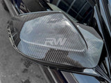 RW Carbon BMW G60 G70 M Styled CF Mirror Cap Replacements by RW Carbon bmwg6001
