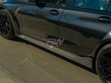 RW Carbon Performance Style Carbon Fiber Side Skirts - BMW G80 M3 by RW Carbon BMWG80014