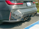 RW Carbon OEM Style Carbon Fiber Diffuser Sides - BMW G80 M3 by RW Carbon BMWG80015