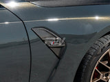 RW Carbon BMW G80 M3 V2 Carbon Fiber Side Vent Covers by RW Carbon