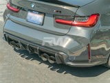 RW Carbon OEM Style Carbon Fiber Diffuser - BMW G80 M3 by RW Carbon BMWG8003