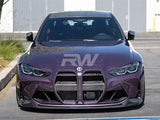 RW Carbon Performance Style Carbon Fiber Front Lip - BMW / G8X / M3 / M4 by RW Carbon BMWG8004